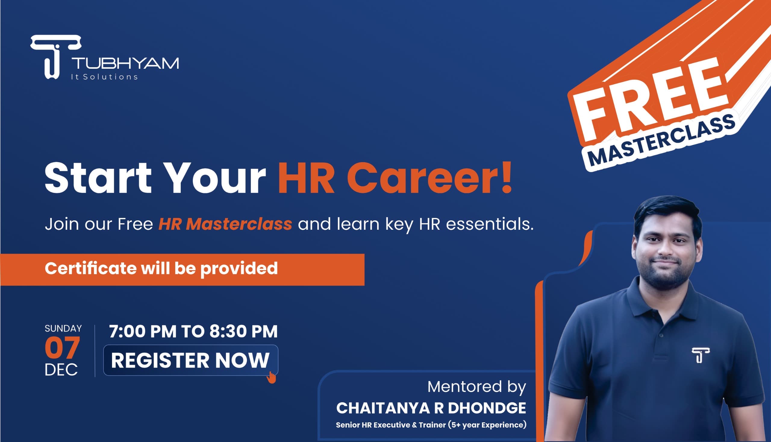 Start Your HR Career ! - You’ll learn directly from real industry workflows.